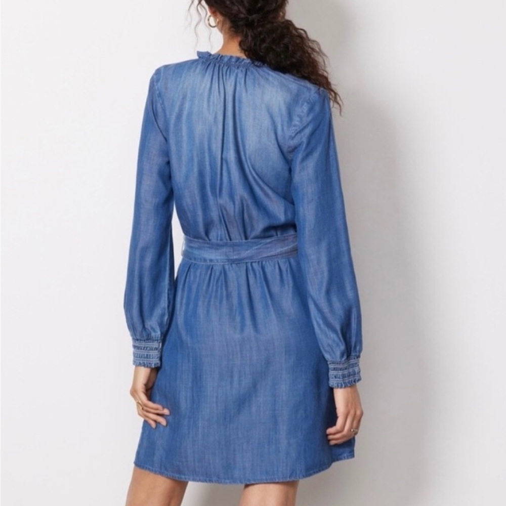 Cloth & Stone Long Sleeve Denim Dress - Picture 3 of 4